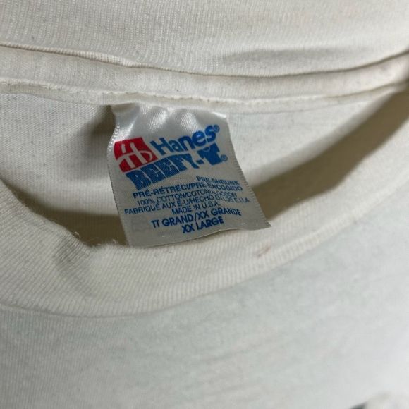 Vintage William S. Burroughs Portrait T Shirt XXL - Picture 7 of 7